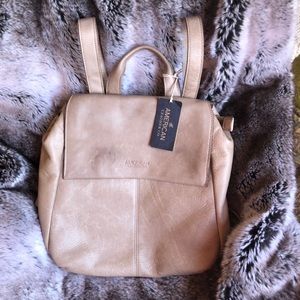 American Leather Co. Taupe Liberty Backpack